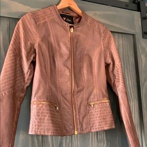 Guess Women Faux-Leather Jacket. Size M.